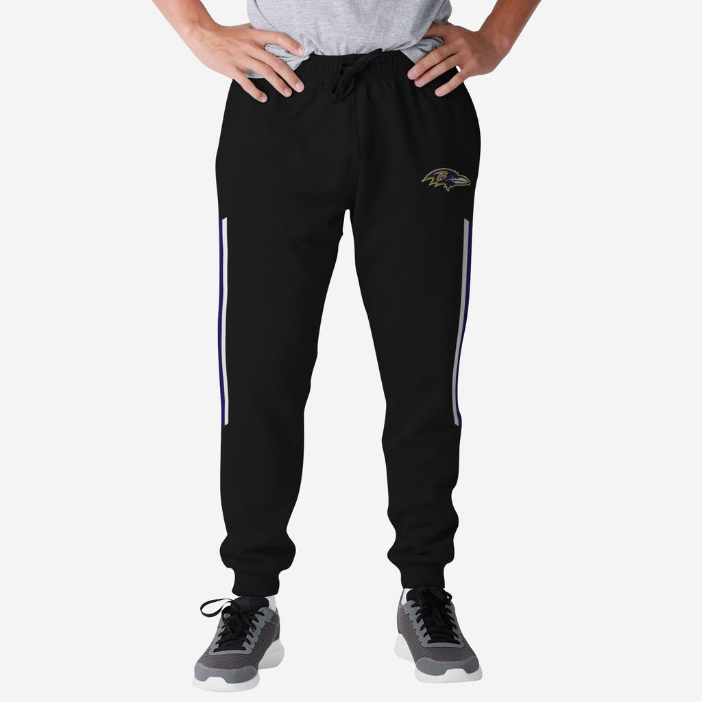 FOCO Baltimore Ravens Team Stripe Joggers - S - Homme 2