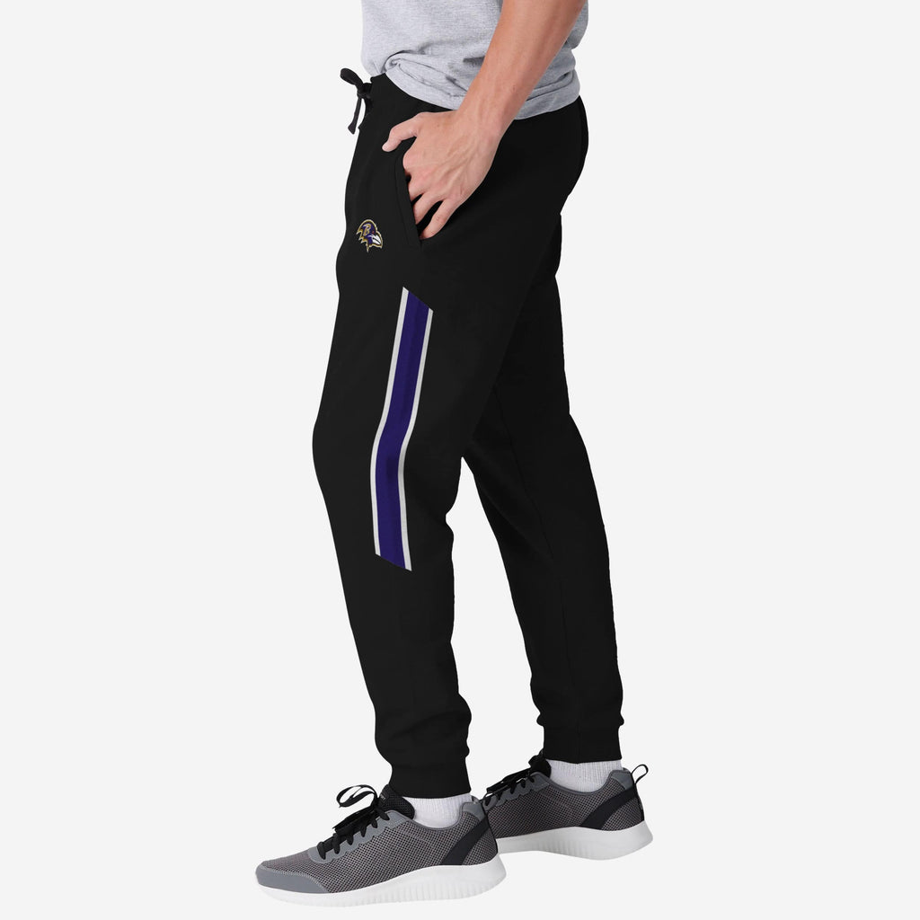 FOCO Baltimore Ravens Team Stripe Joggers - S - Homme 3