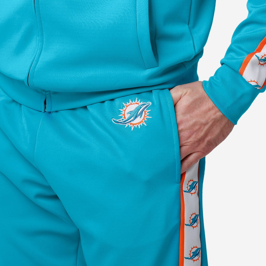 Miami Dolphins Stripe Logo Track Pants FOCO
