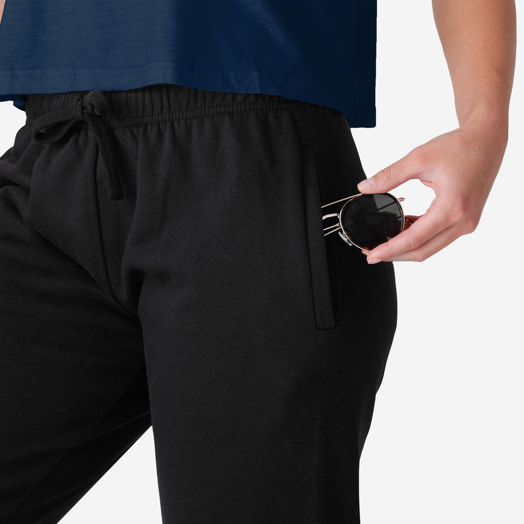 FOCO New England Patriots Script Wordmark Joggers Black L 4