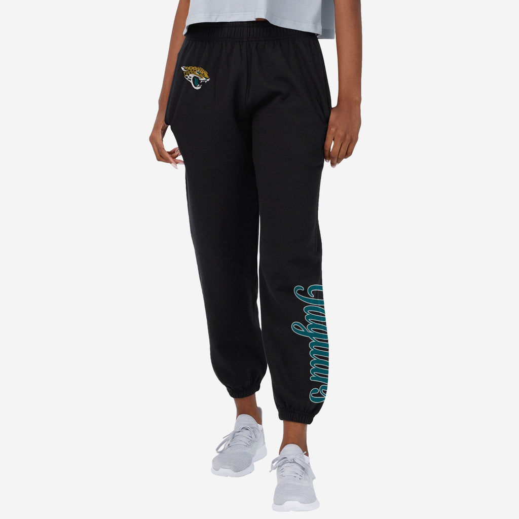 FOCO Script Wordmark Sweatpants Teal L 2