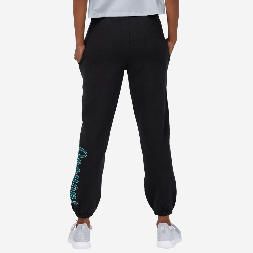 FOCO Script Wordmark Sweatpants Teal L 3