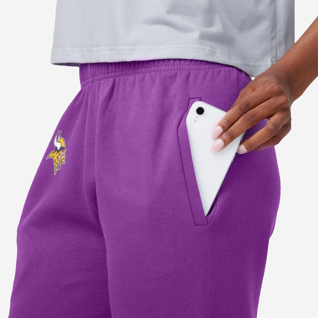 FOCO Minnesota Vikings Script Wordmark Sweatpants Purple L 4