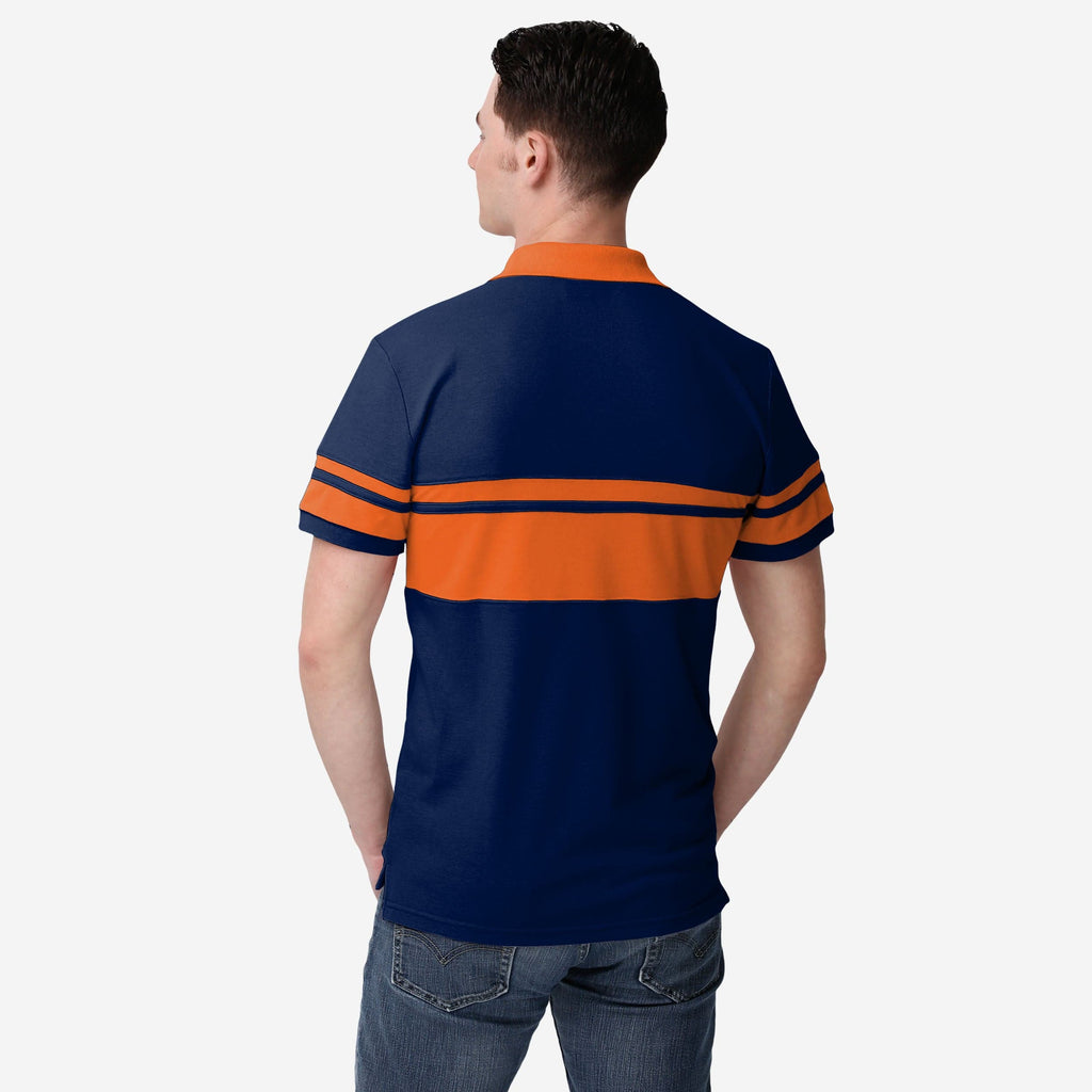 FOCO Chicago Bears Polo Stripe Men M 3