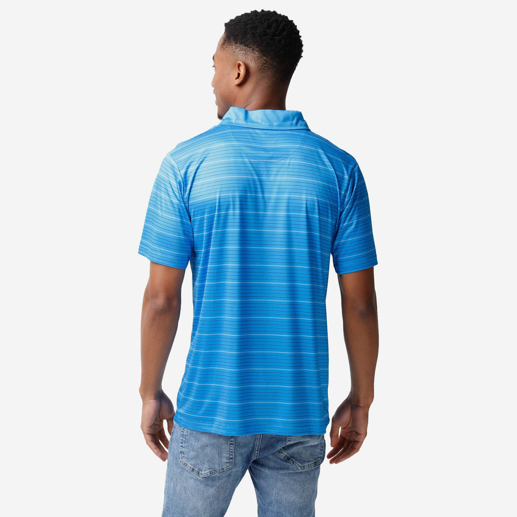 FOCO Carolina Panthers Striped Polo Navy M Men 3
