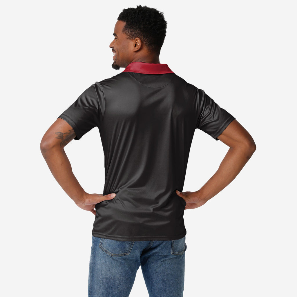 FOCO Atlanta Falcons Nightcap Polo Black L 3