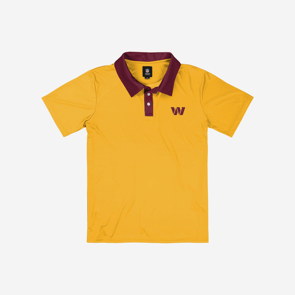 FOCO Washington Commanders Nightcap Polyester Polo Men XL 4