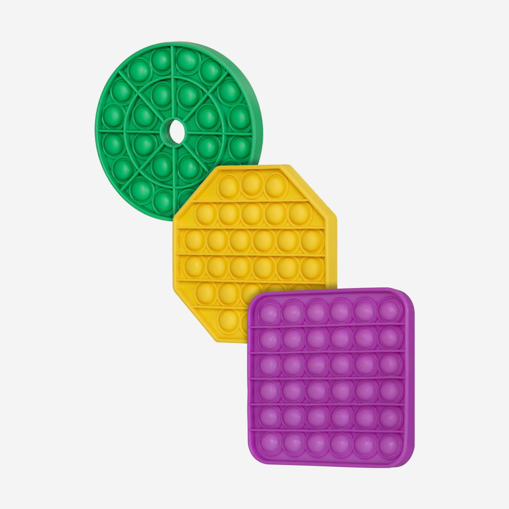 FOCO Simply Shapes Push-Itz Fidget Spielzeug 3er Pack 2
