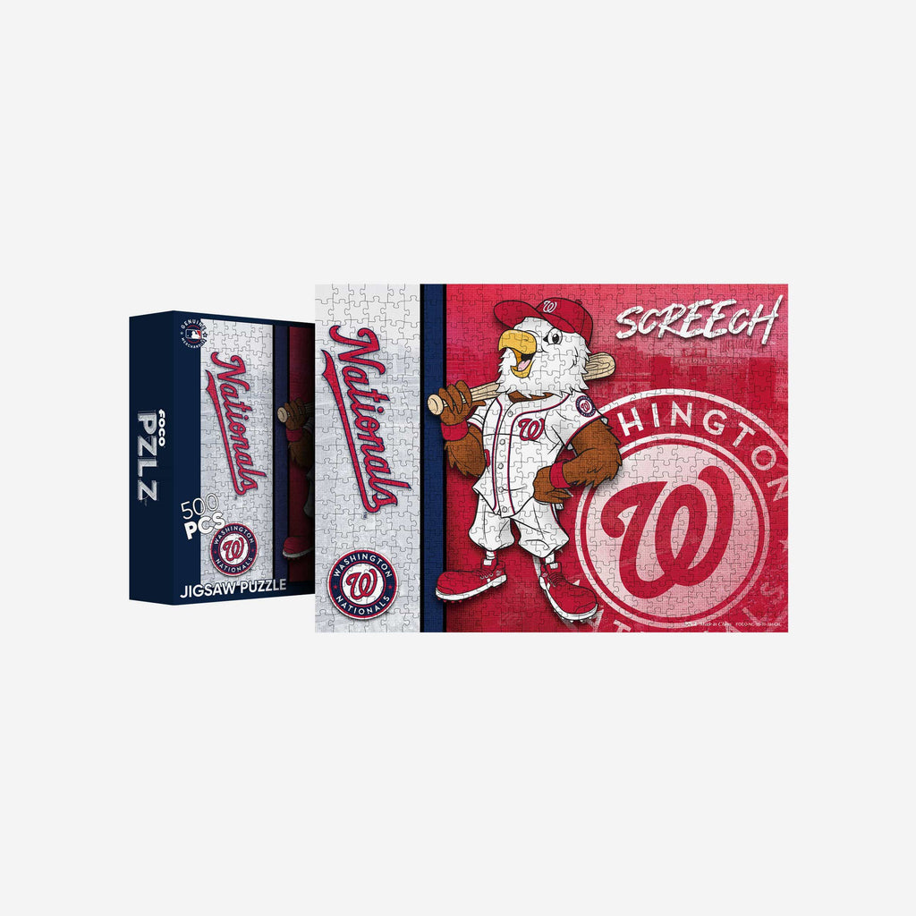 FOCO Screech Washington Nationals 500 Piece Jigsaw Puzzle 2
