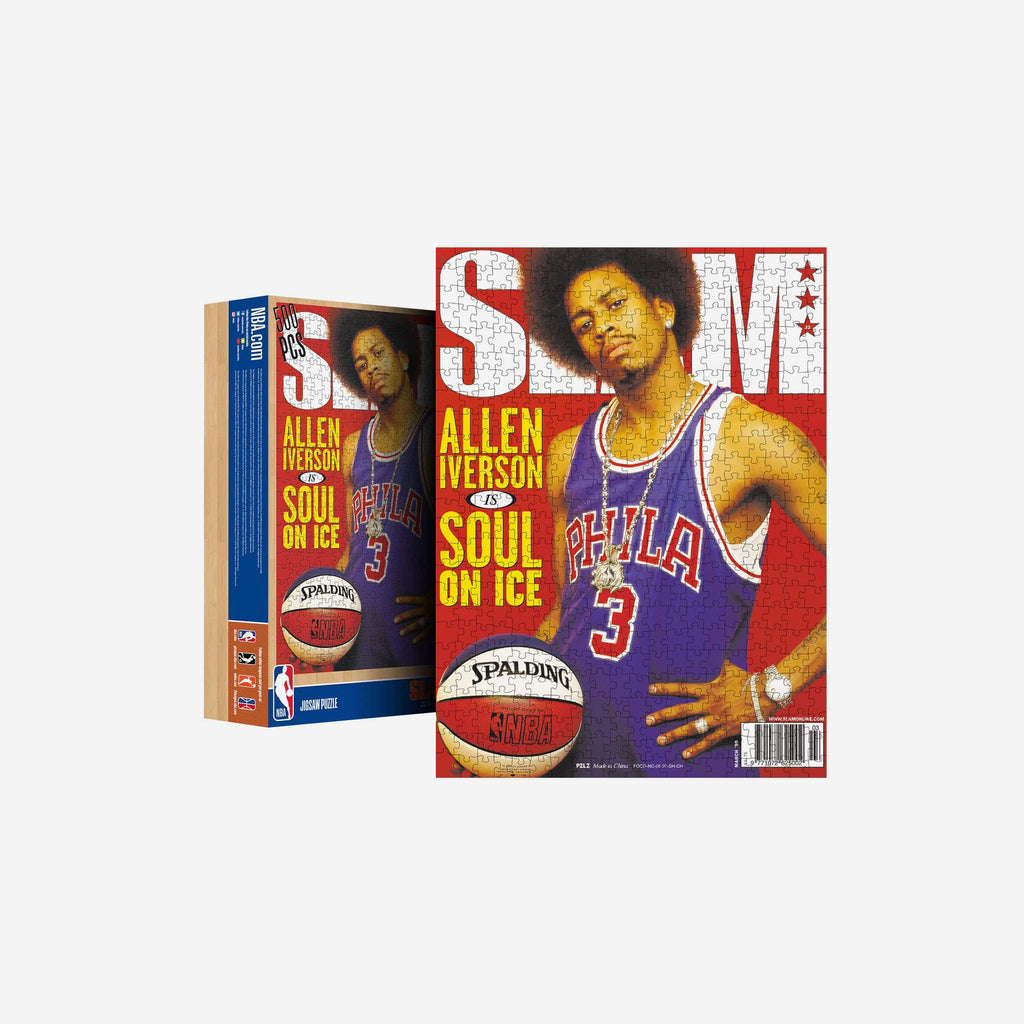 Allen Iverson Philadelphia 76ers SLAM Cover 500 Piece Jigsaw