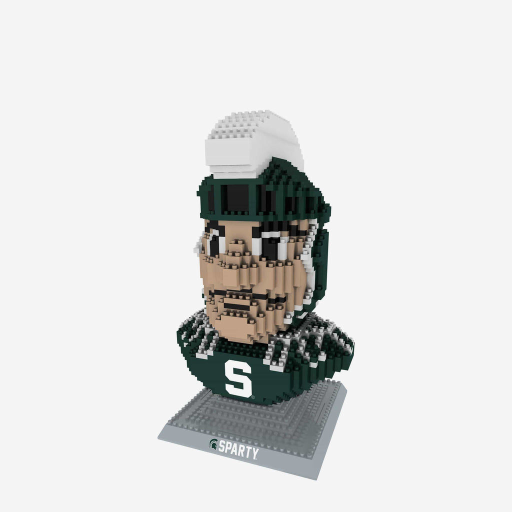 Sparty Michigan State Spartans BRXLZ Mascot Bust FOCO - FOCO.com
