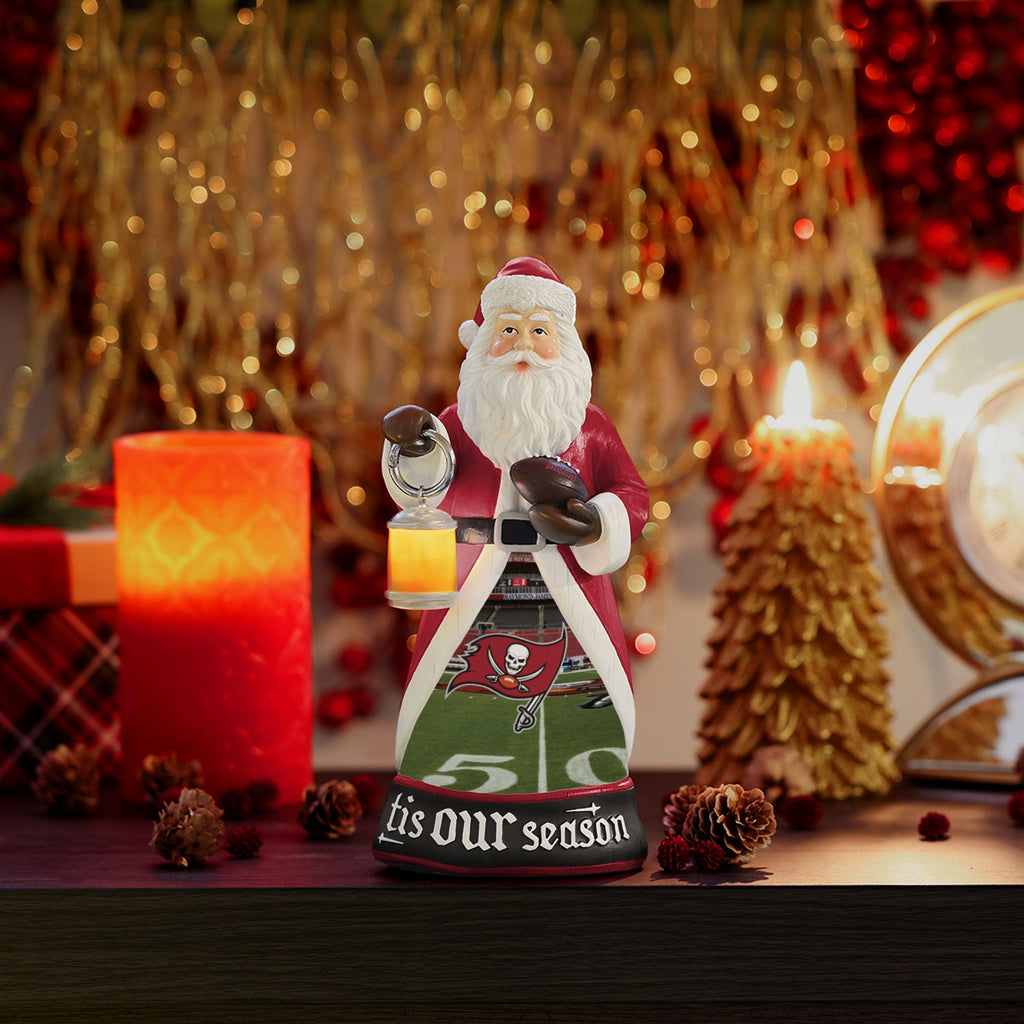 FOCO Tampa Bay Buccaneers Santa Figure Multicolor 10in 3