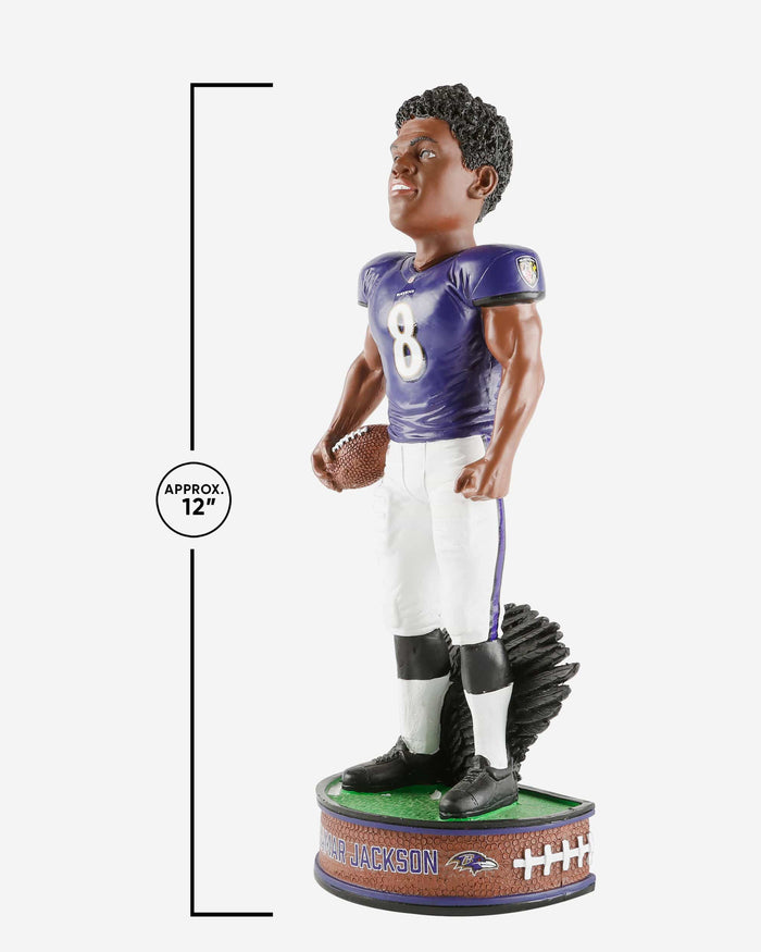 Lamar Jackson Baltimore Ravens Thematic Player Figurine FOCO - FOCO.com