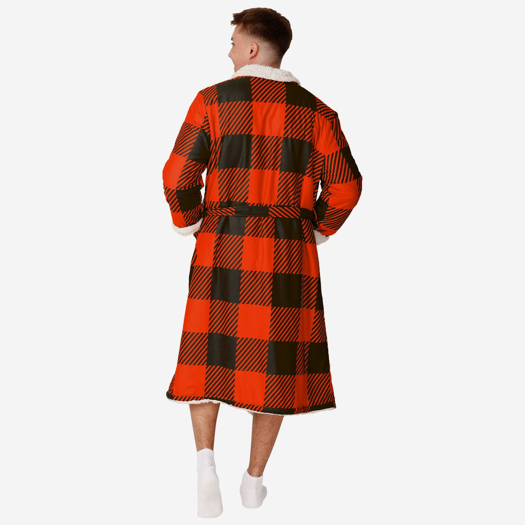 Cleveland Browns Lounge Life Reversible Robe FOCO