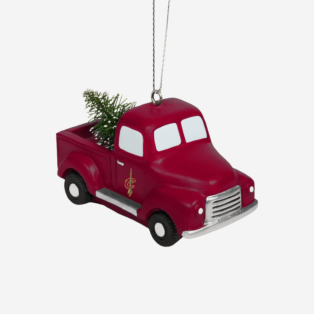 Cleveland Cavaliers Truck With Tree Ornament FOCO - FOCO.com