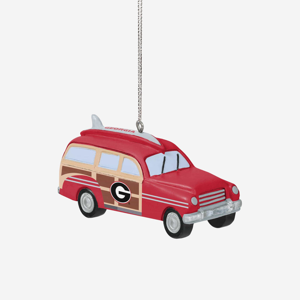 Georgia Bulldogs Station Wagon Ornament - Image 2