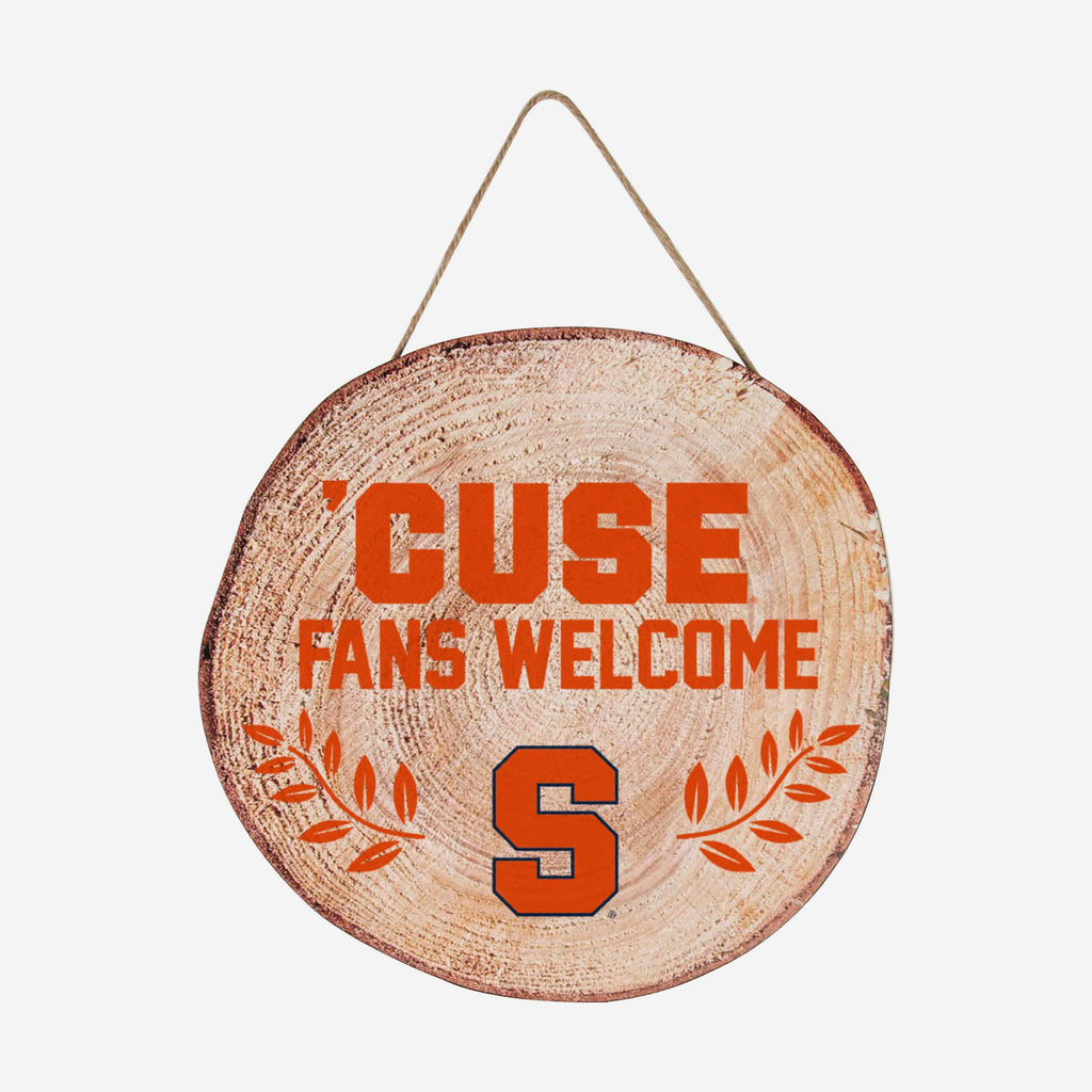 FOCO Syracuse Orange Wood Stump Sign Multicolor 2