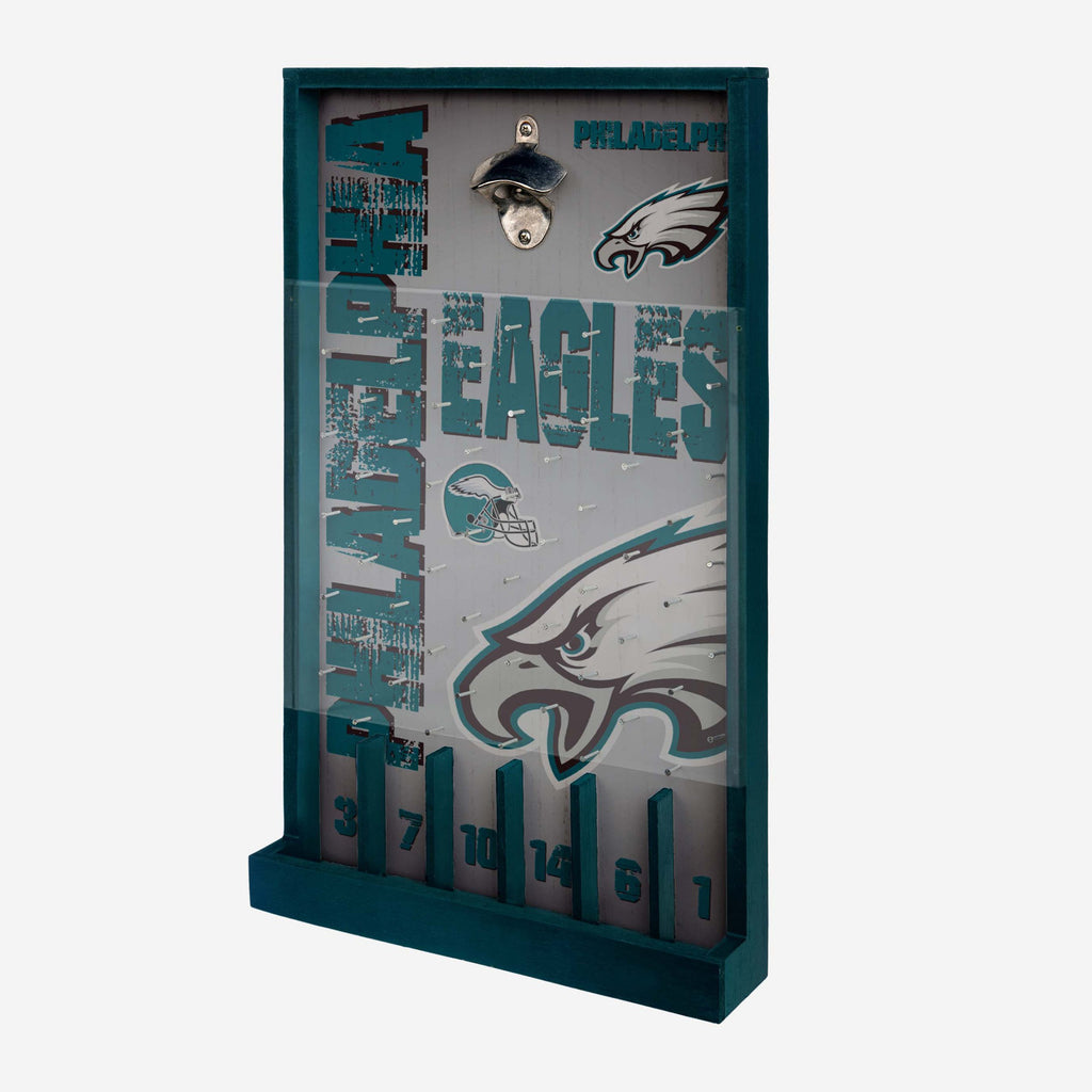 Philadelphia Eagles Bottle Opener Sign Game FOCO