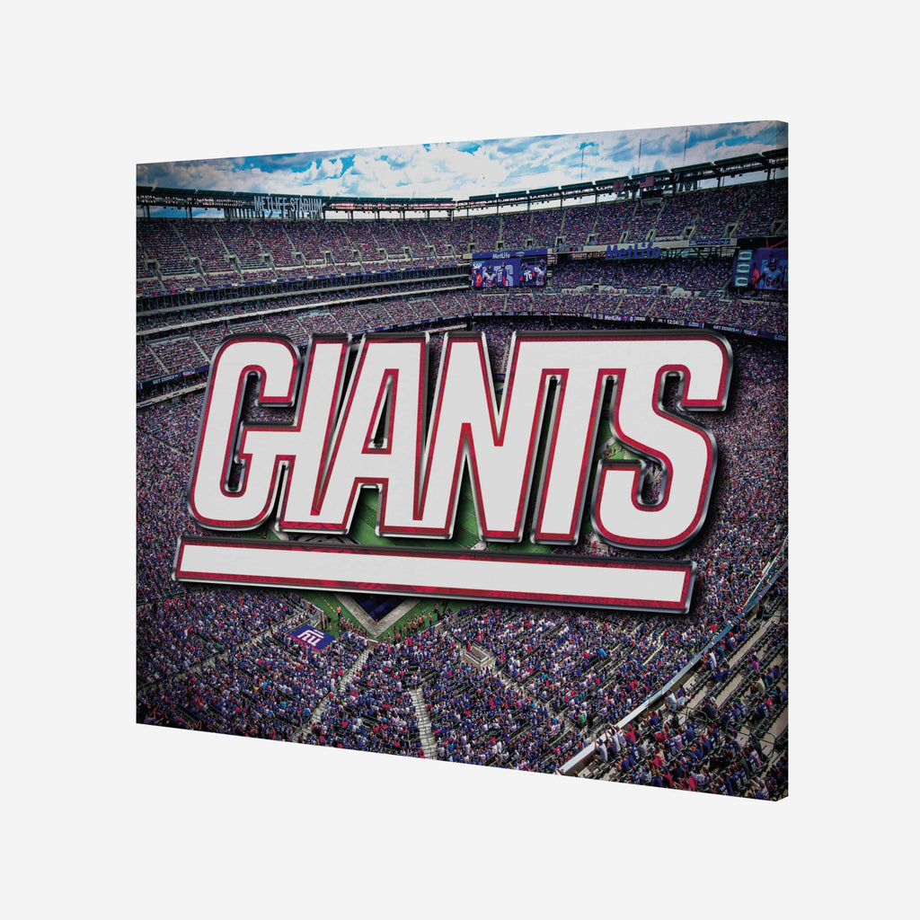 New York Giants Canvas Wall Sign FOCO