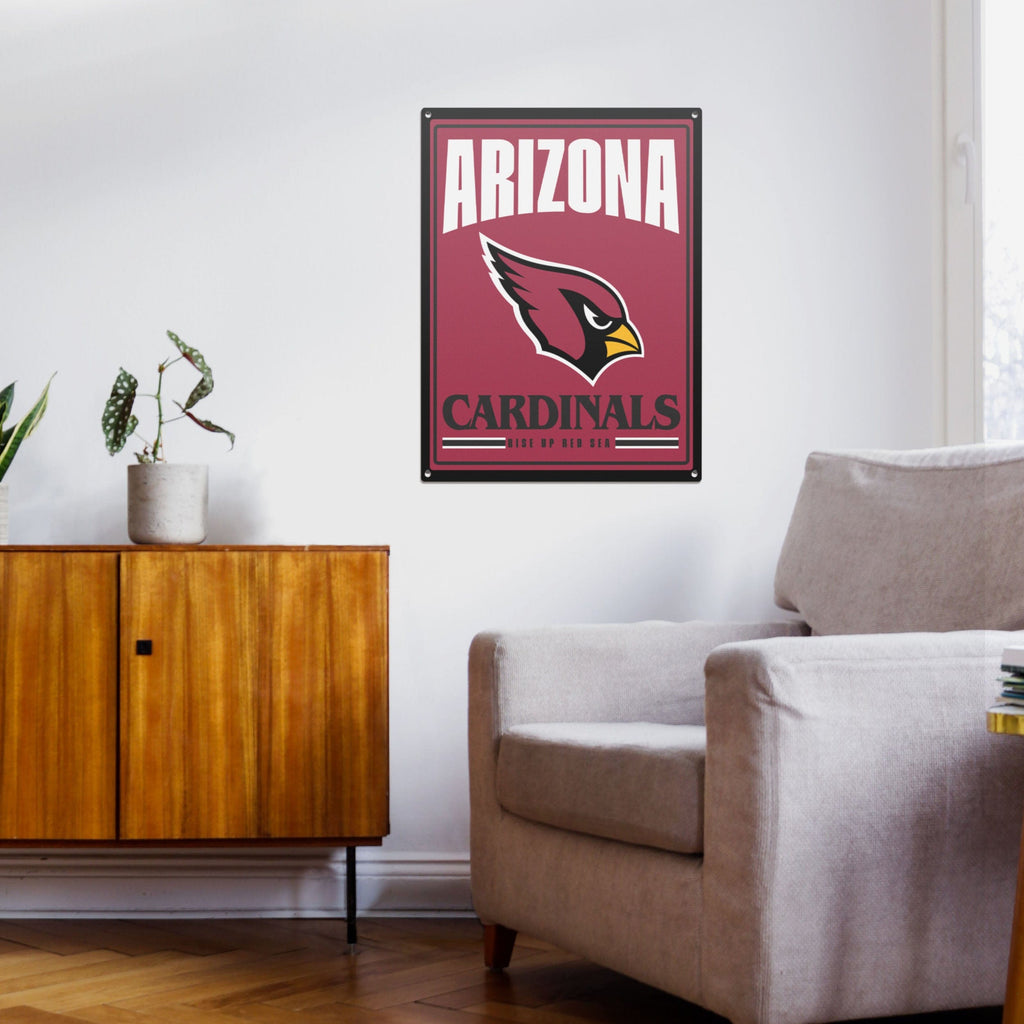 FOCO Arizona Cardinals Panneau Mural Métal 4