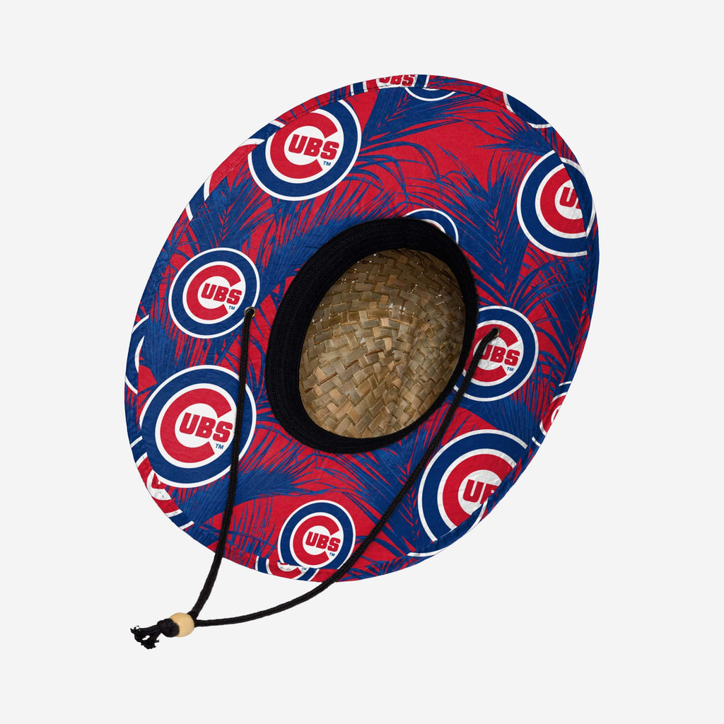Chicago Cubs Floral Straw Hat FOCO