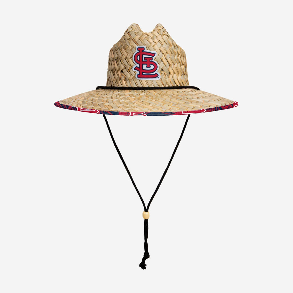 St Louis Cardinals Floral Straw Hat FOCO