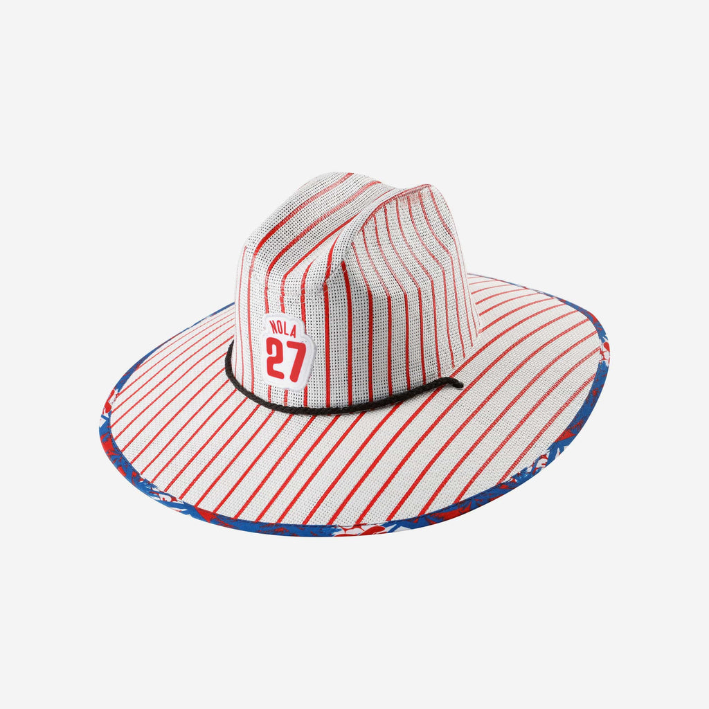 FOCO Aaron Nola Philadelphia Phillies Straw Hat 4