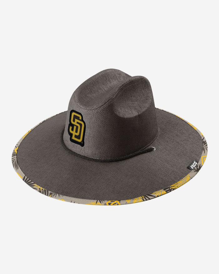 San Diego Padres Light Brown Straw Hat FOCO - FOCO.com