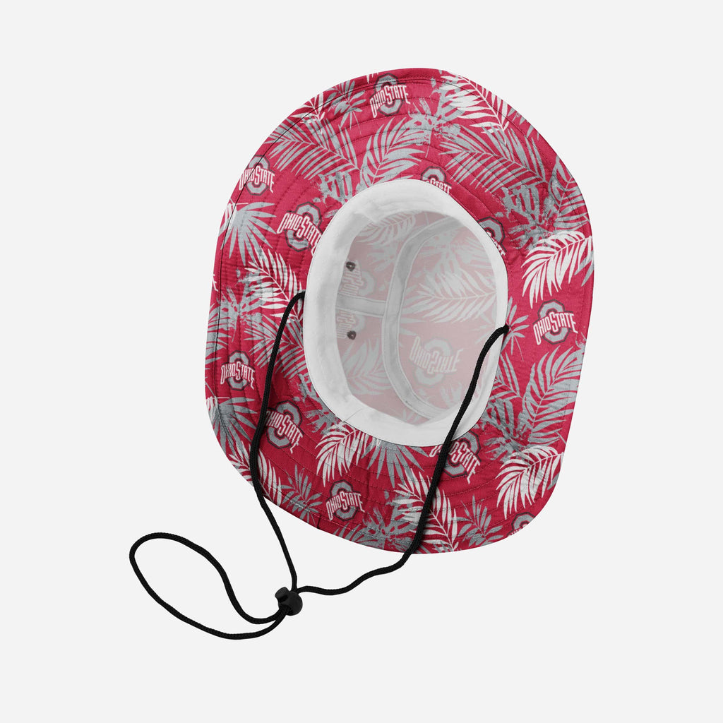 FOCO Ohio State Buckeyes Floral Boonie Hat Unisex 4