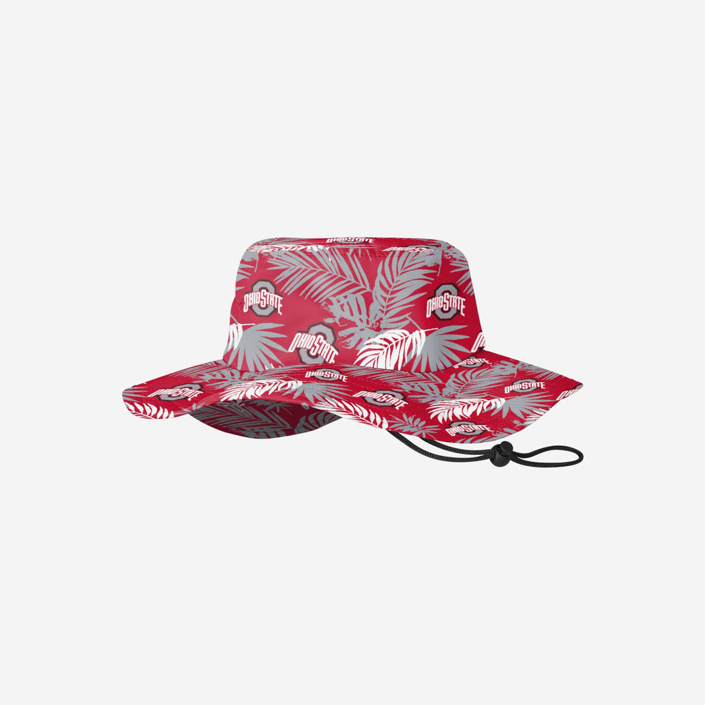 FOCO Ohio State Buckeyes Floral Boonie Hat Unisex 2