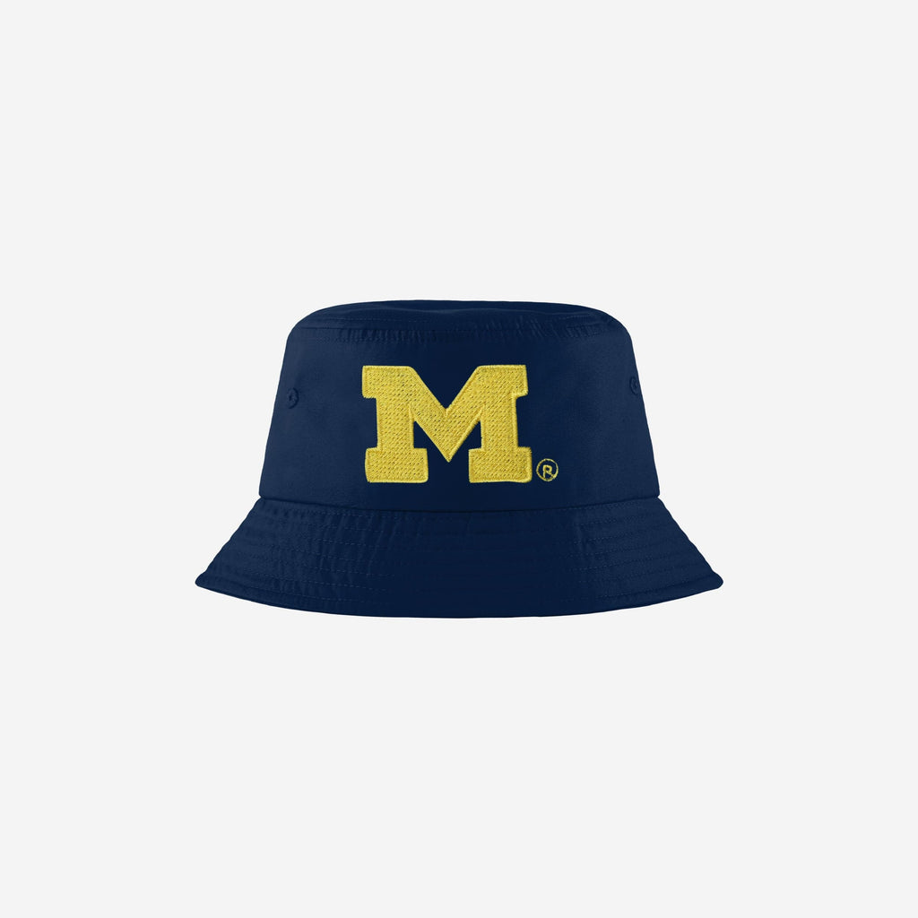 FOCO Michigan Wolverines Bucket Hat Navy 2