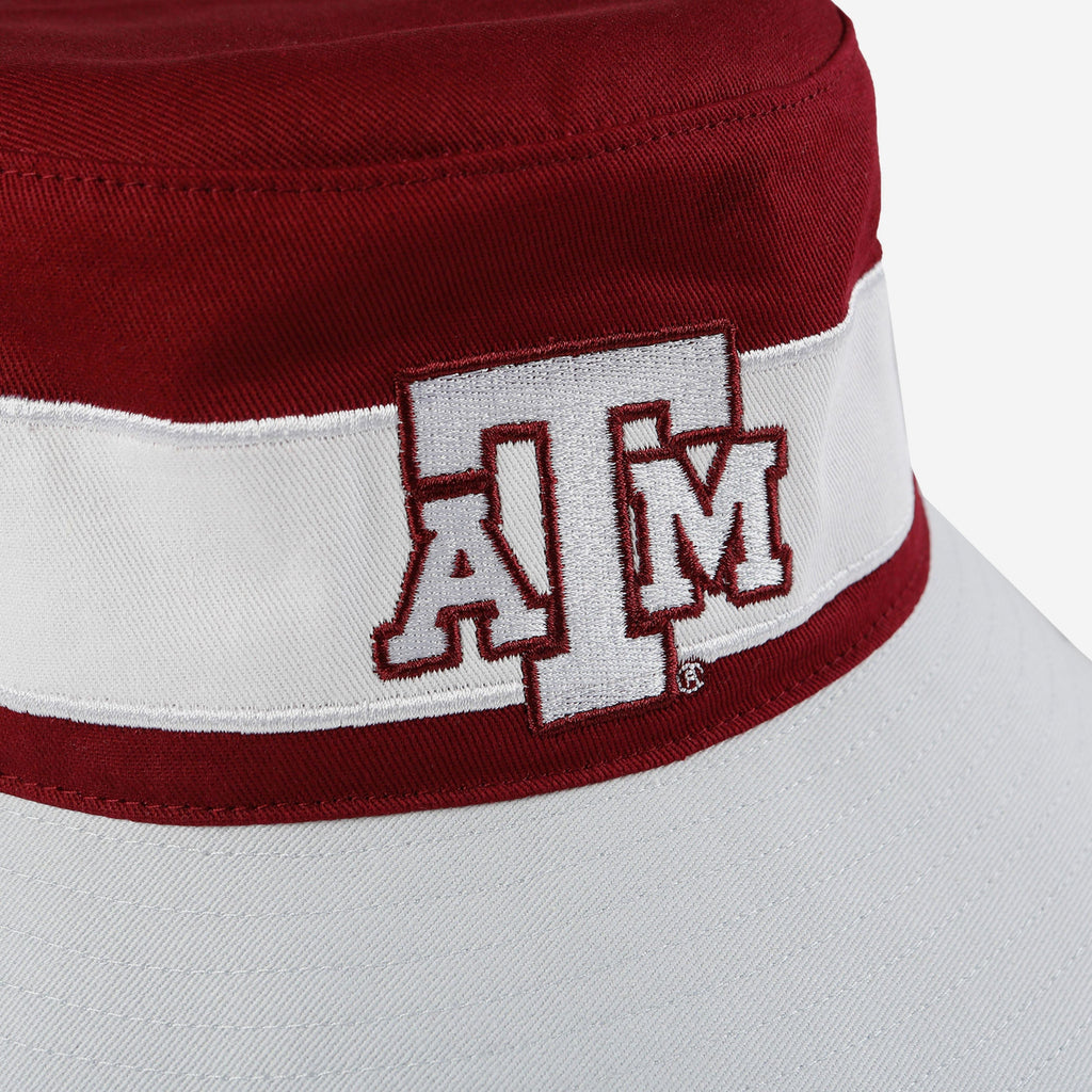 FOCO Texas A&M Aggies Team Stripe Bucket Hat 4