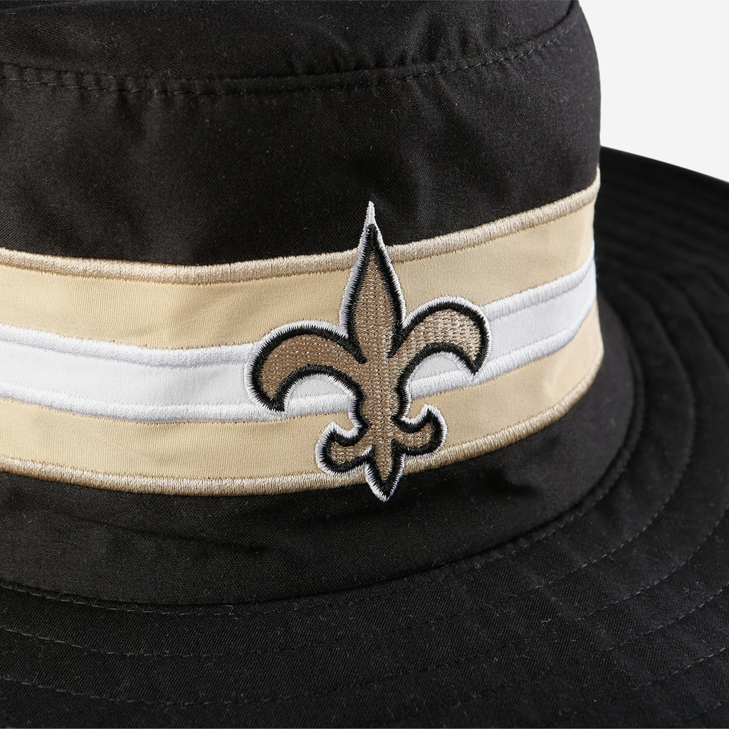 FOCO New Orleans Saints Team Stripe Boonie Hat 4