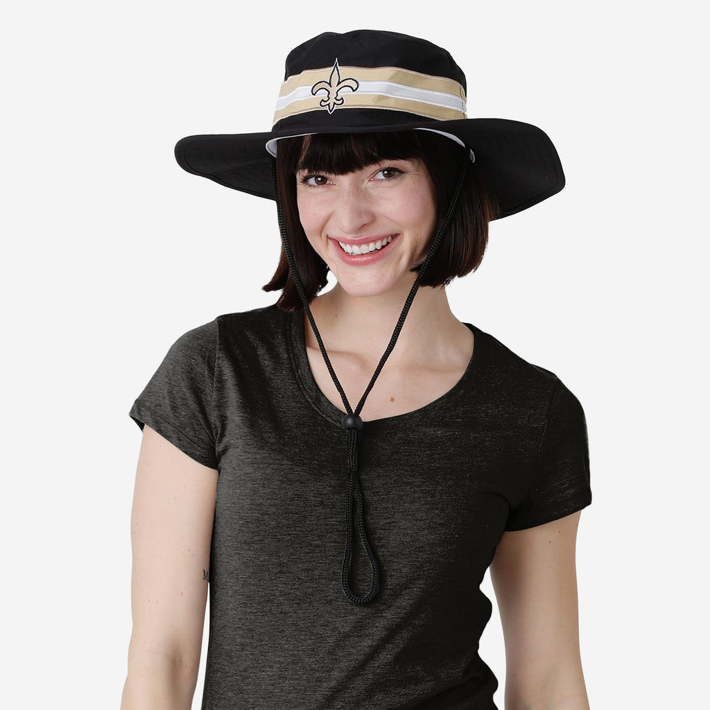 FOCO New Orleans Saints Team Stripe Boonie Hat 3