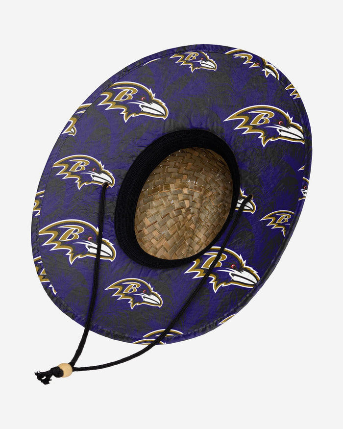 Baltimore Ravens Floral Straw Hat FOCO - FOCO.com