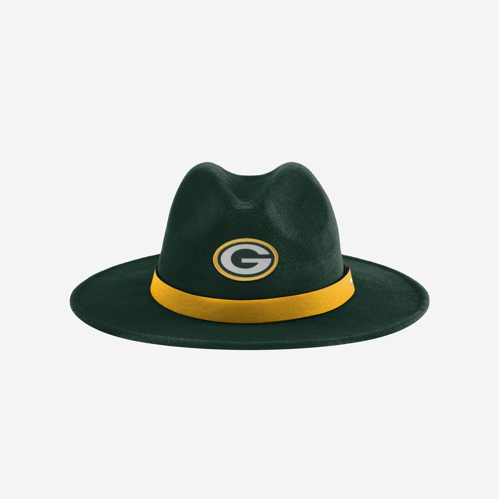 Tan Green Bay packers fedora Green Bay Packers Fedora — Kurtz Trends main image 3