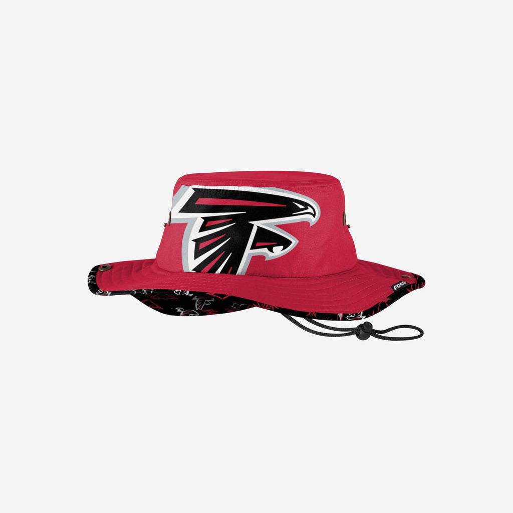 FOCO Atlanta Falcons Cropped Big Logo Hybrid Boonie Hat 2