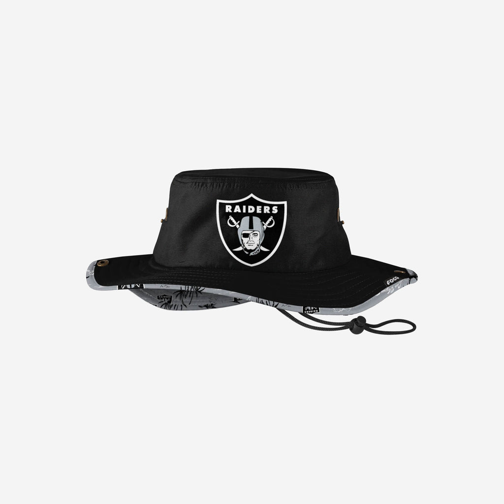 FOCO Las Vegas Raiders Hybrid Boonie Hat Black 2
