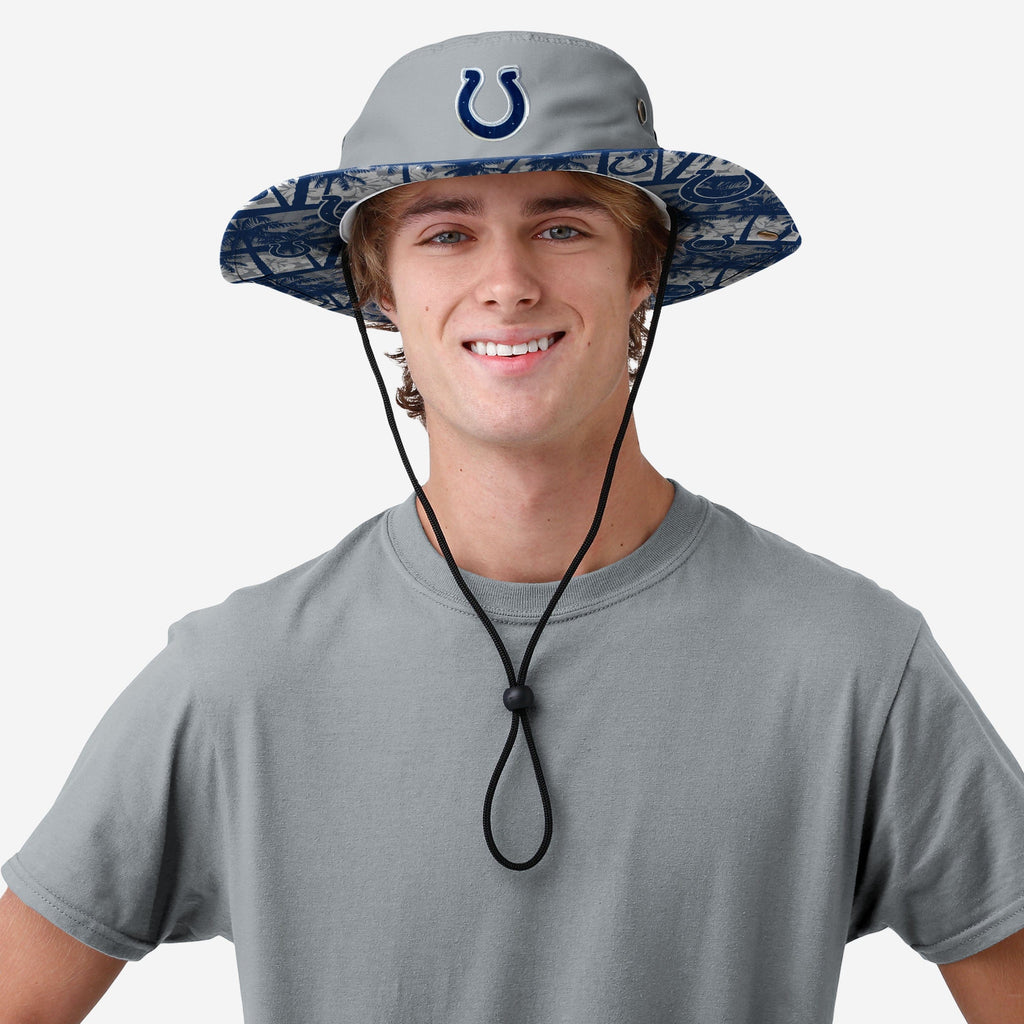 Indianapolis Colts Solid Hybrid Boonie Hat FOCO