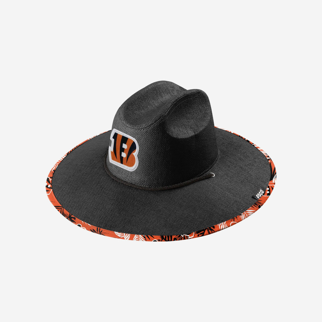 FOCO Cincinnati Bengals Straw Hat Black 4