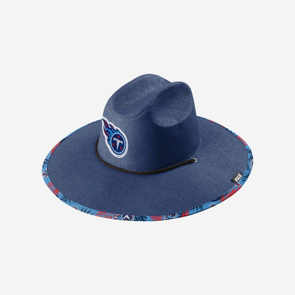 Tennessee Titans Team Color Straw Hat FOCO