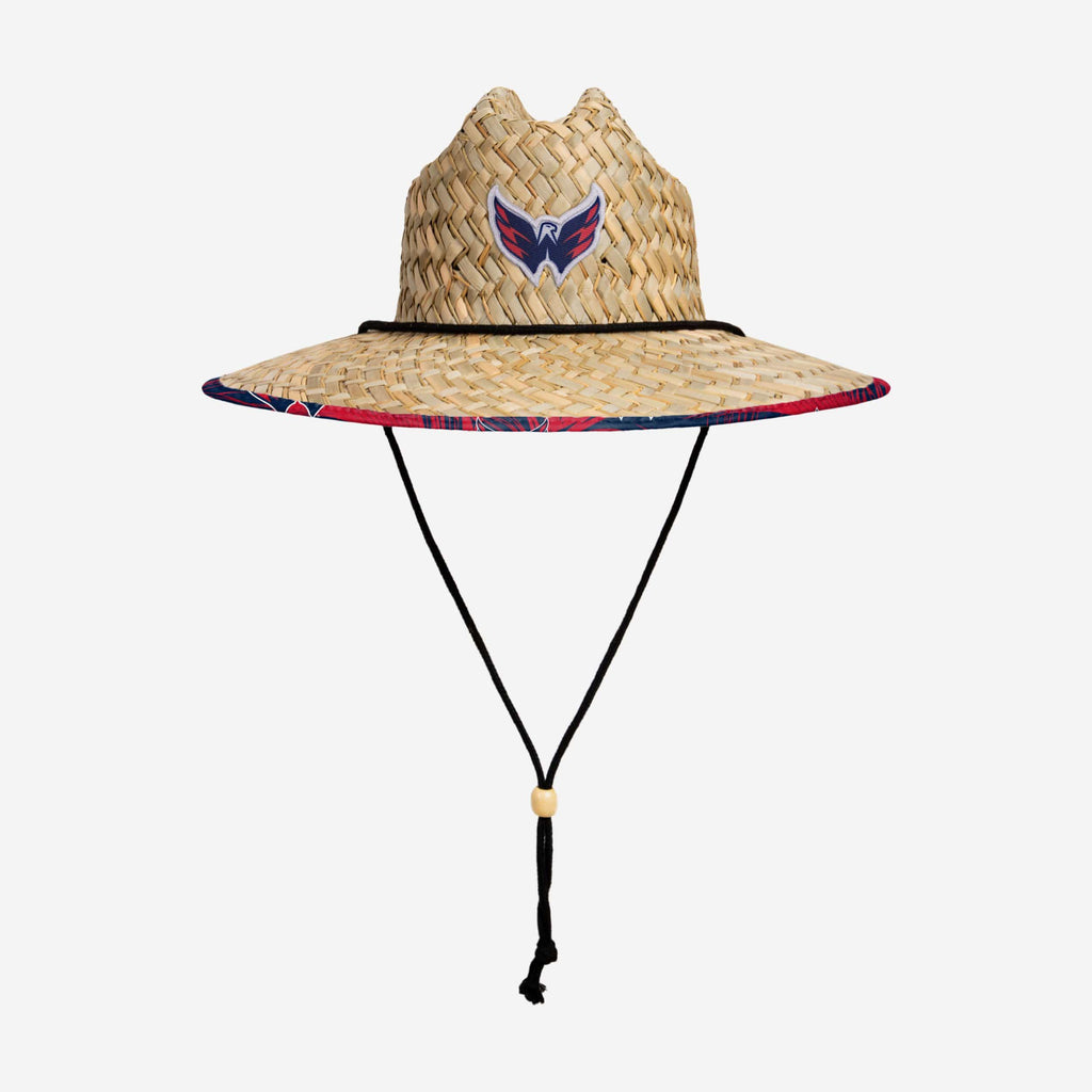 Washington Capitals Floral Straw Hat FOCO - Main Image