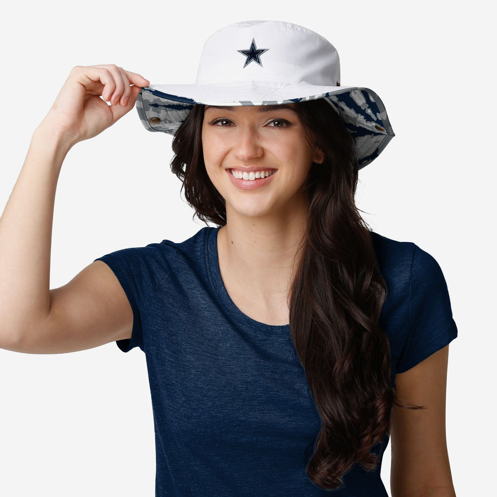 Dallas Cowboys Womens White Hybrid Boonie Hat FOCO