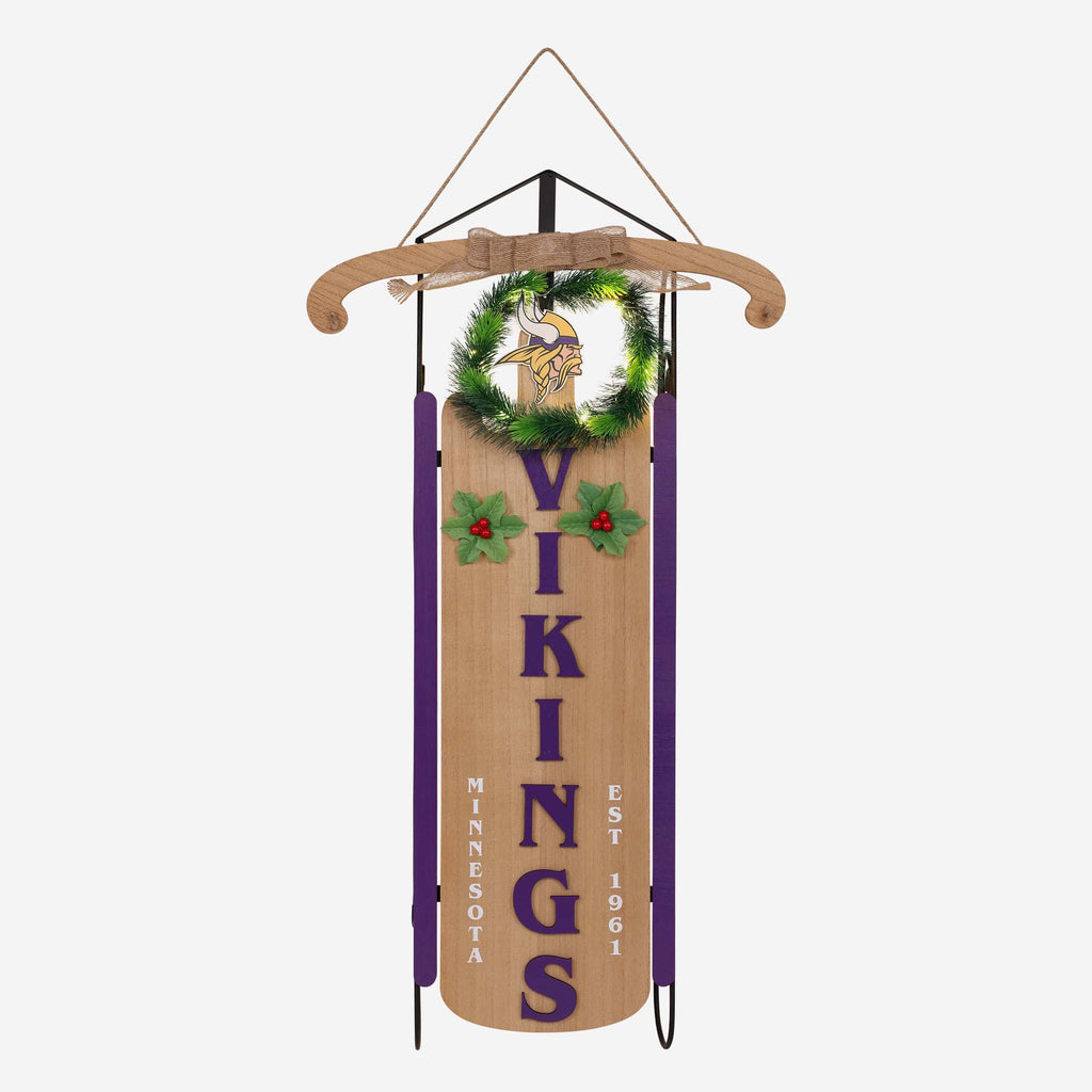 FOCO Minnesota Vikings Light Up Sled 2