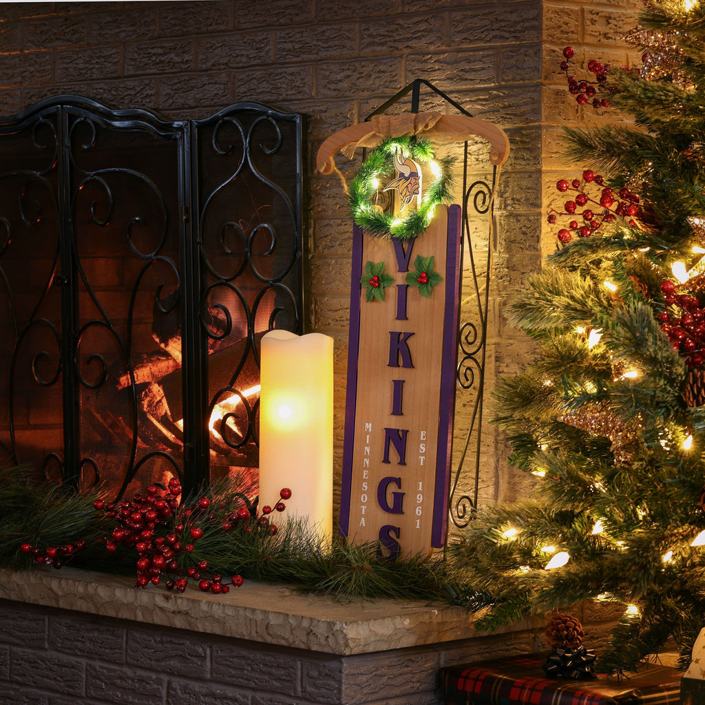 FOCO Minnesota Vikings Light Up Sled 3