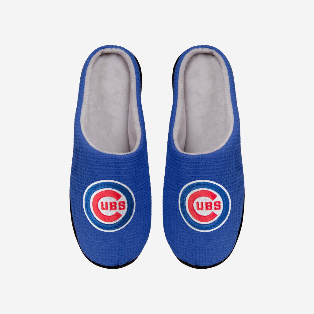 FOCO Chicago Cubs Slide Slipper Blue Men's Size S 2