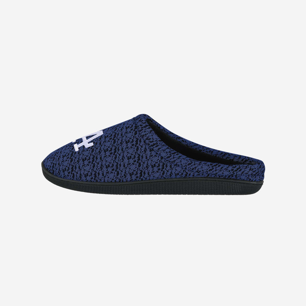 FOCO Los Angeles Dodgers Poly Knit Slipper Blue XL Men 2