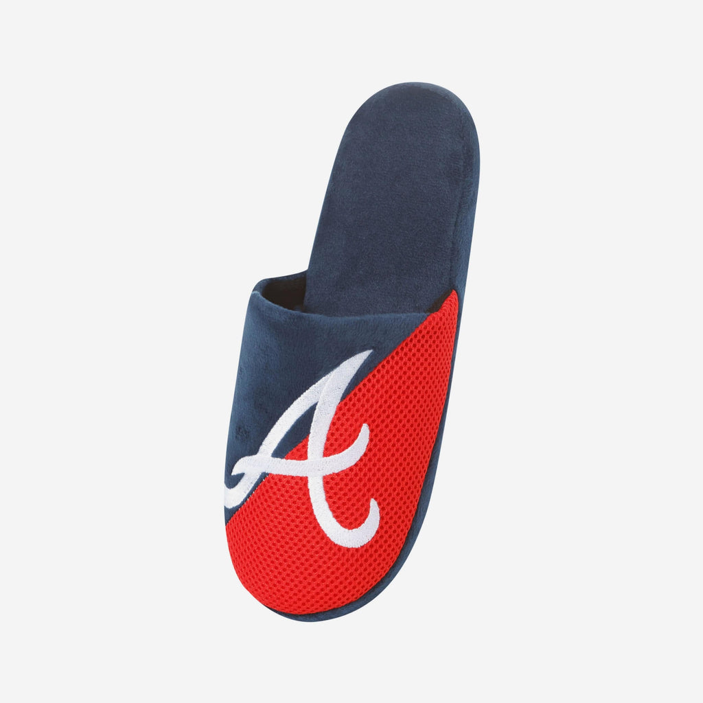 FOCO Staycation Slipper Atlanta Braves Men Size L 3