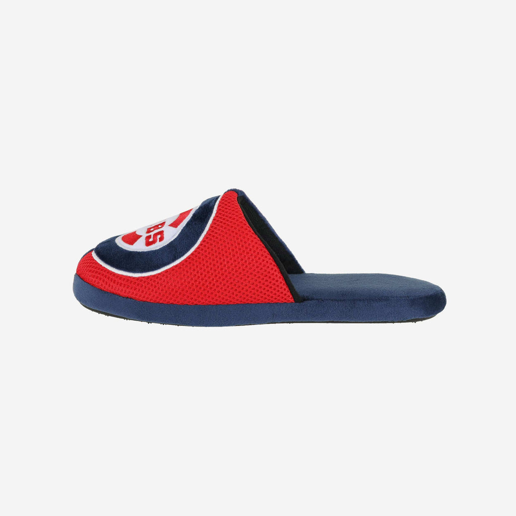 FOCO Chicago Cubs Staycation Slipper Blue Men Size S 2