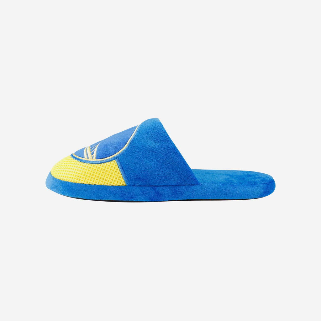 FOCO Golden State Warriors Staycation Slipper Blue Men M 2